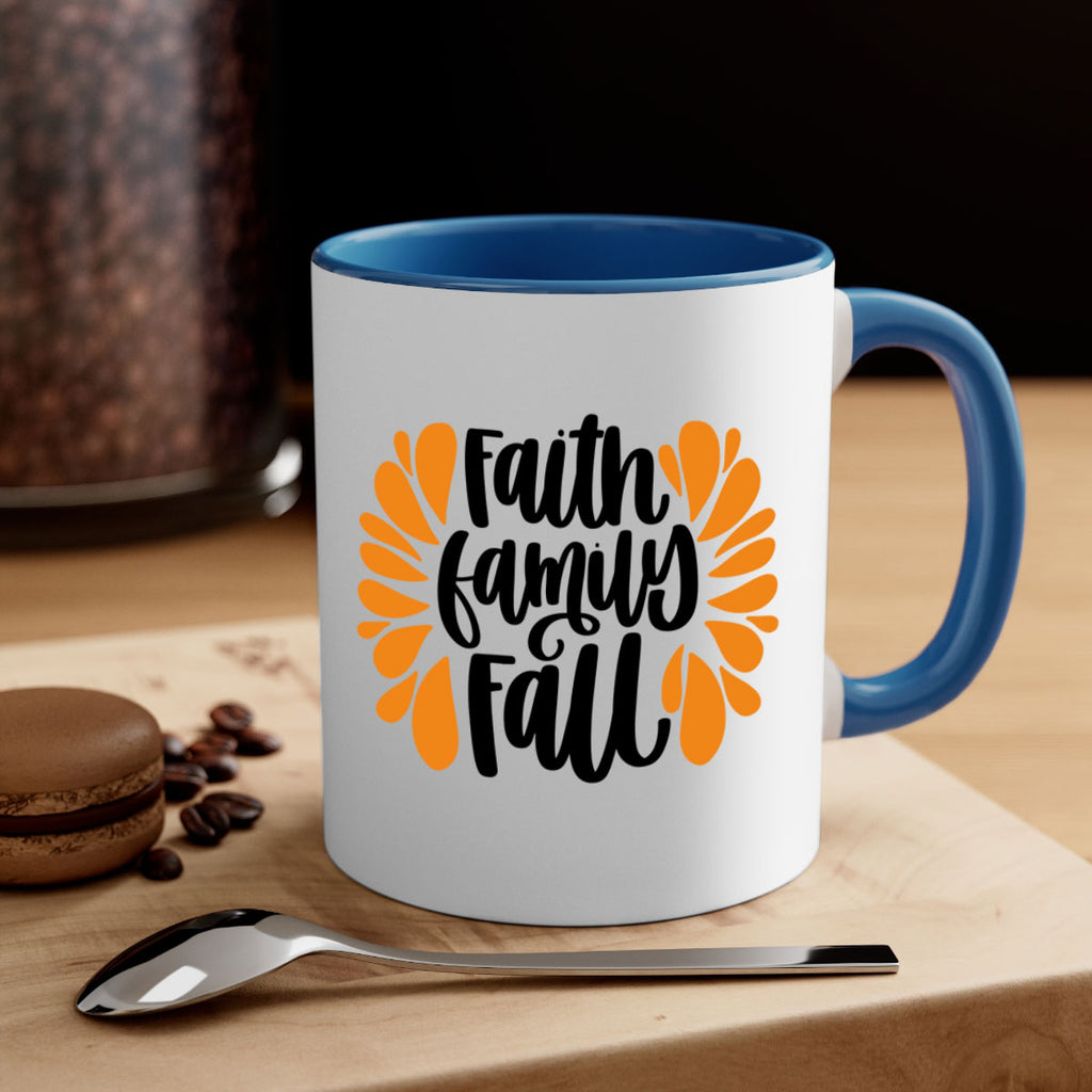 Faith Family Fall 481#- fall-Mug / Coffee Cup