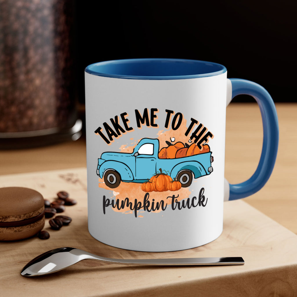 Fall Pumpkin Truck 128#- fall-Mug / Coffee Cup