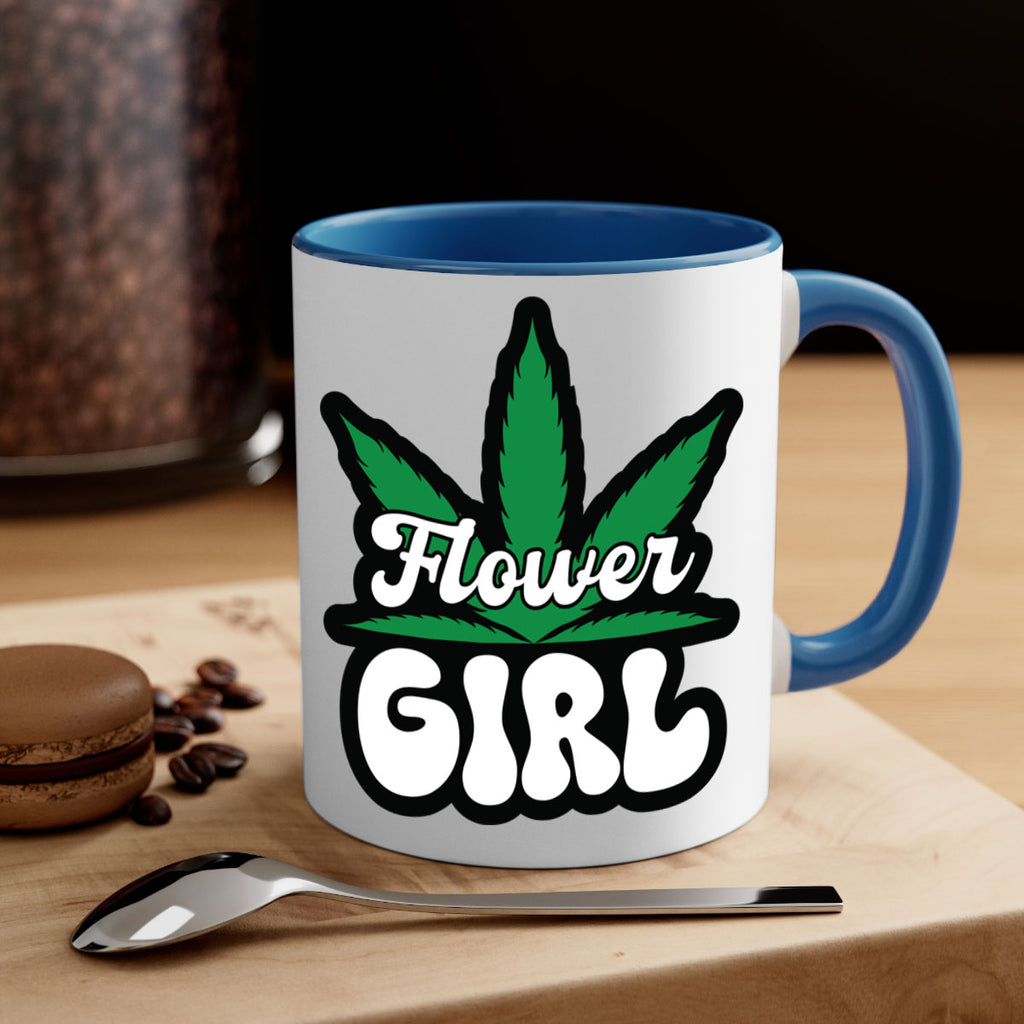 Flower girl 85#- marijuana-Mug / Coffee Cup