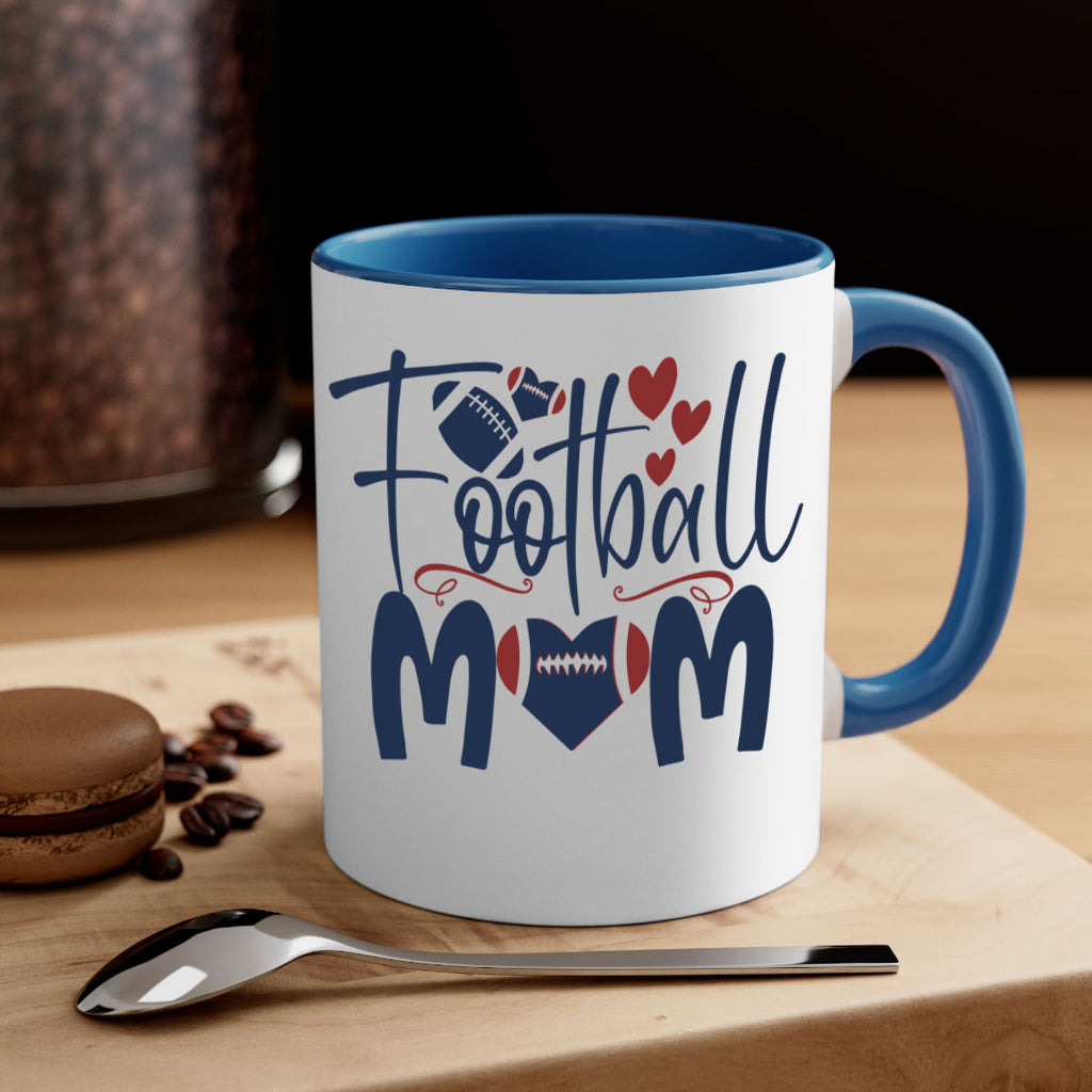 Football mom 1544#- football-Mug / Coffee Cup