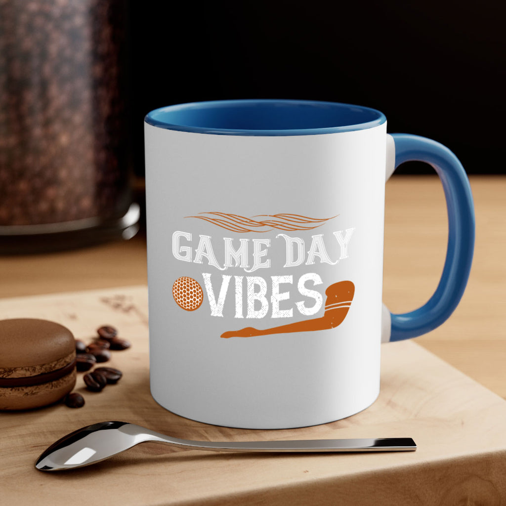 Game day vibes 1222#- football-Mug / Coffee Cup