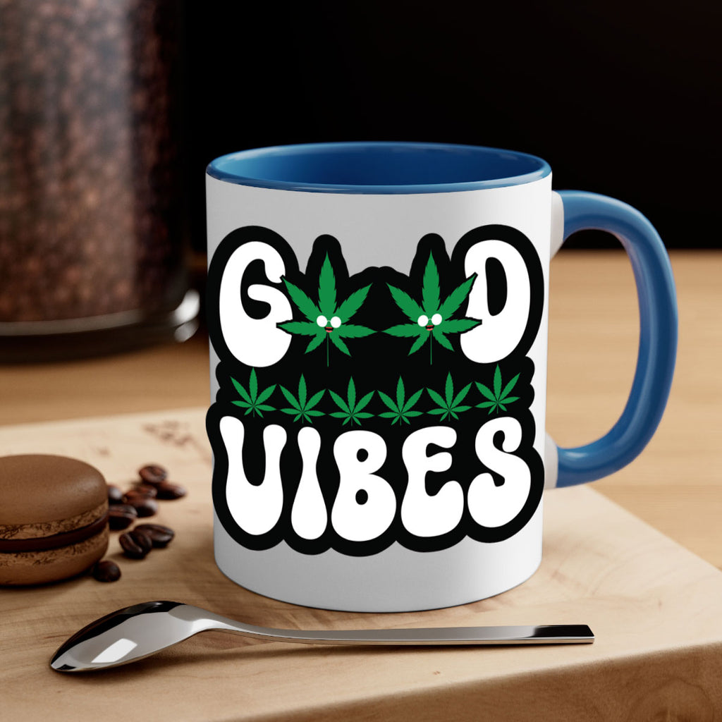Good vibes 96#- marijuana-Mug / Coffee Cup
