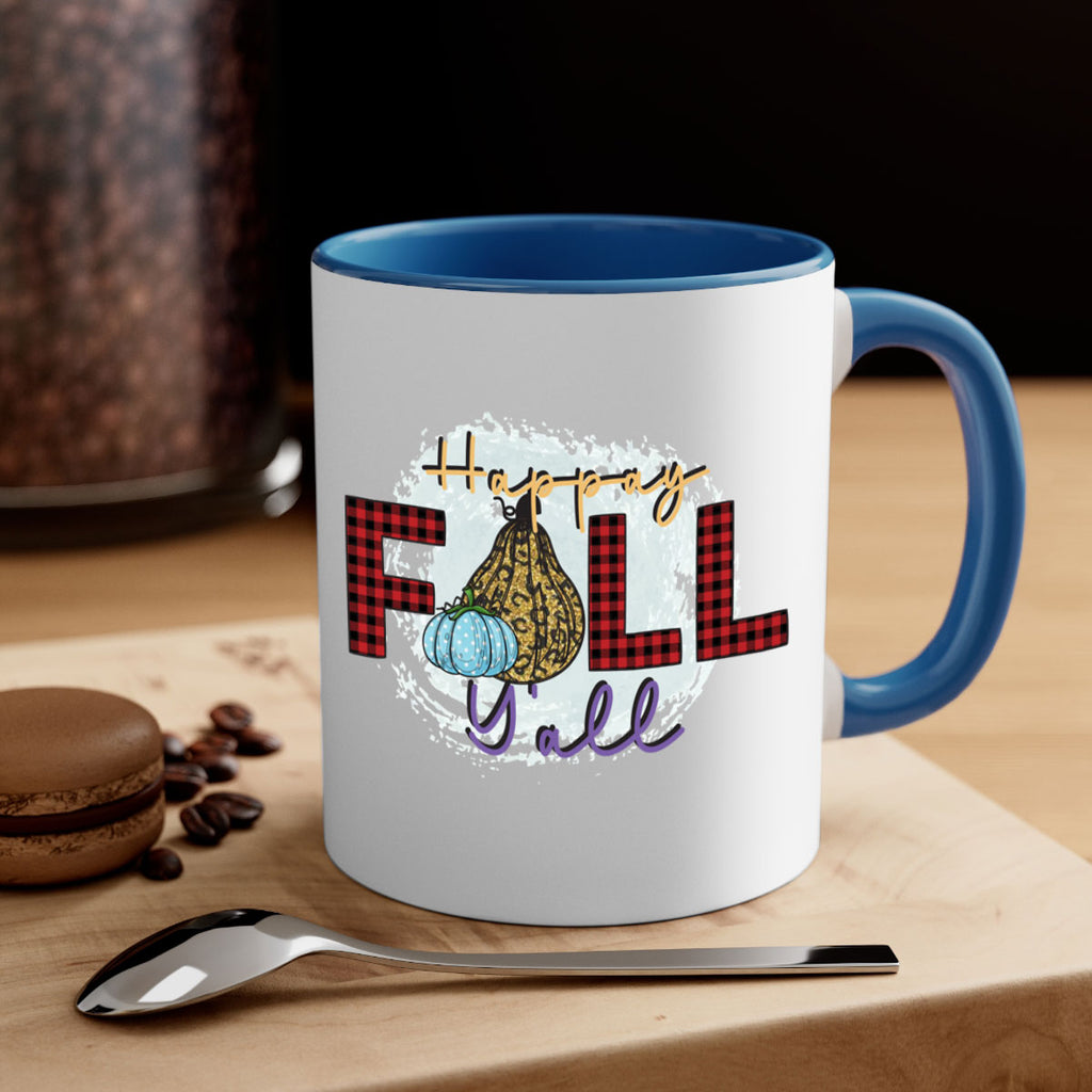 Happay Fall Y all 217#- fall-Mug / Coffee Cup