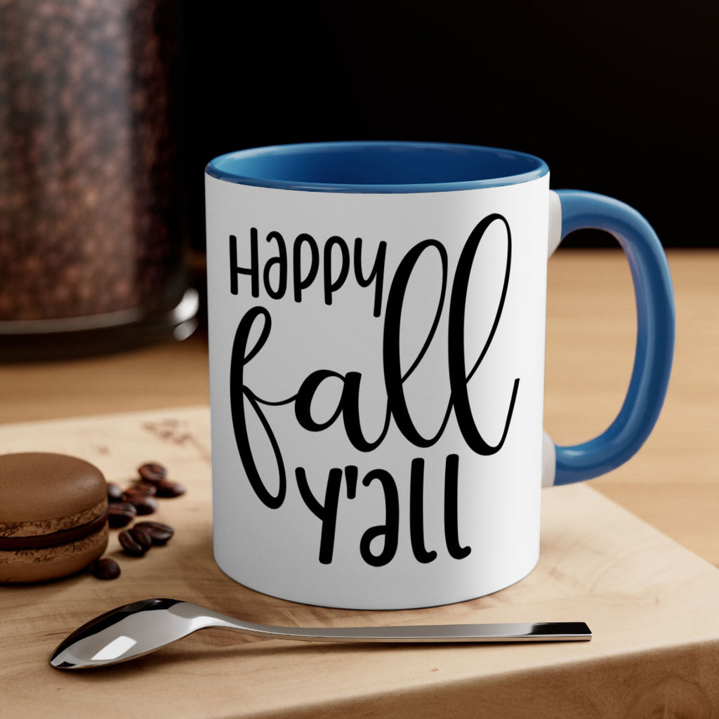 Happy Fall Y all 224#- fall-Mug / Coffee Cup