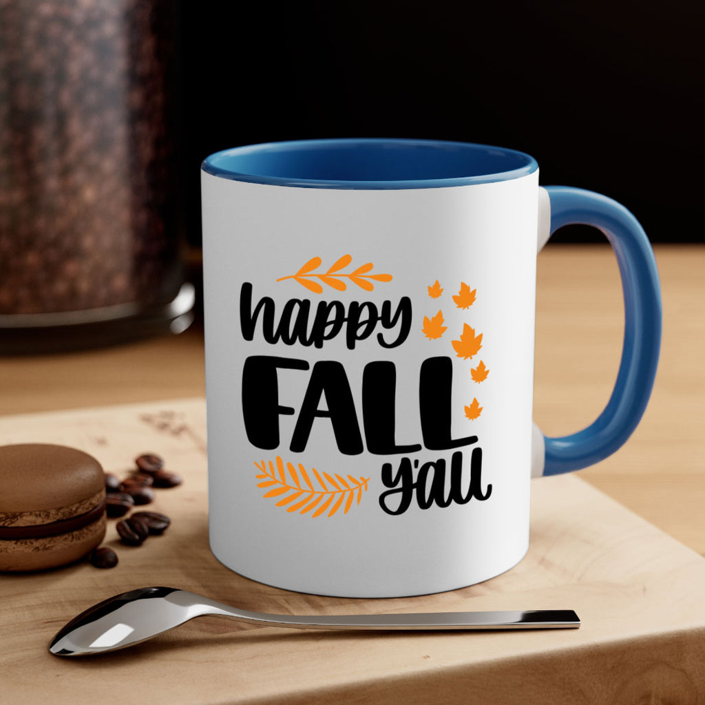 Happy Fall Yall 490#- fall-Mug / Coffee Cup