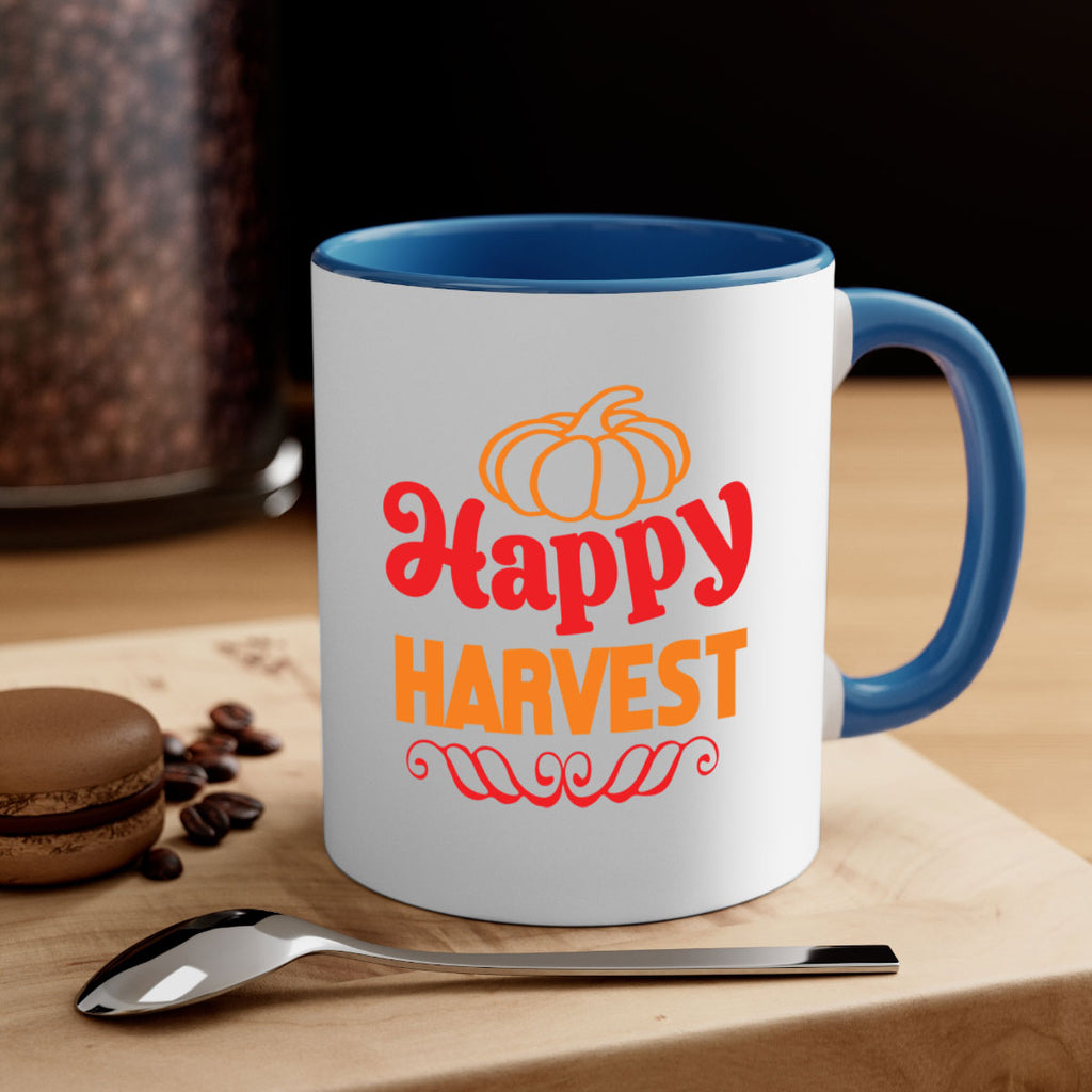 HappyHarvest 256#- fall-Mug / Coffee Cup