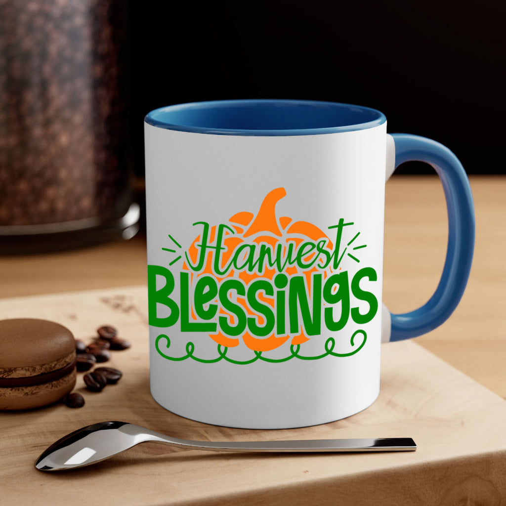 Harvest Blessings 265#- fall-Mug / Coffee Cup