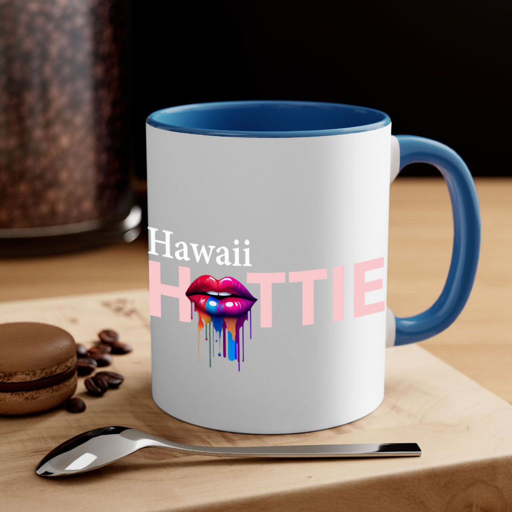 Hawaii Hottie with dripping lips 85#- Hottie Collection-Mug / Coffee Cup