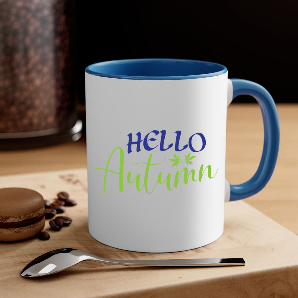 Hello Autumn 271#- fall-Mug / Coffee Cup