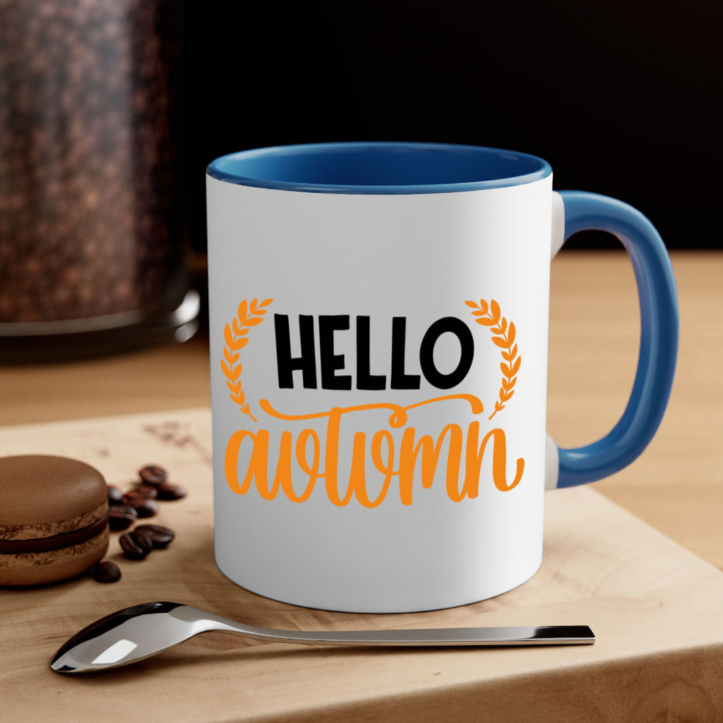 Hello Autumn 493#- fall-Mug / Coffee Cup