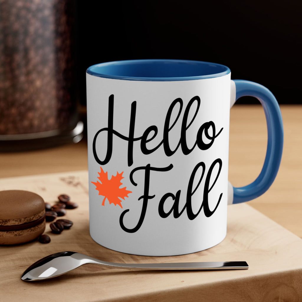 Hello Fall 274#- fall-Mug / Coffee Cup
