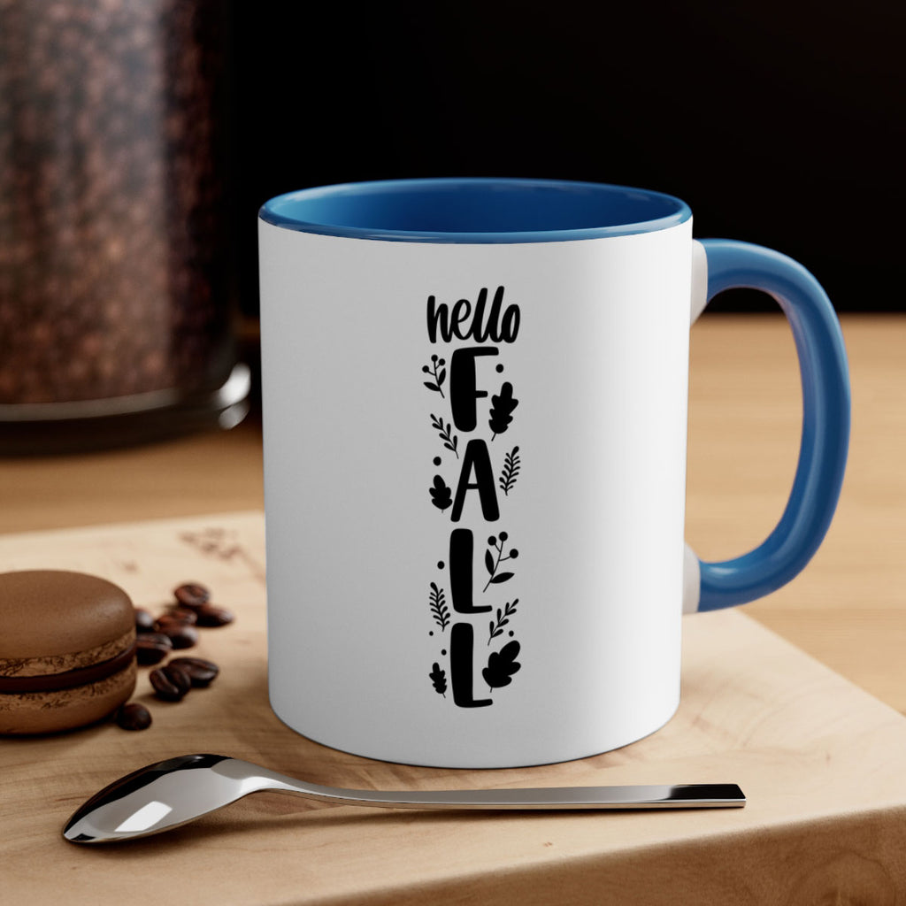 Hello Fall 495#- fall-Mug / Coffee Cup