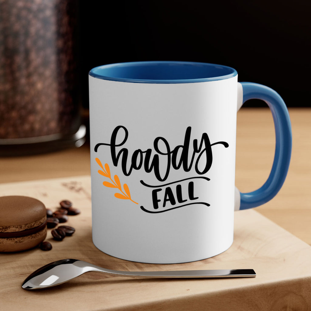 Howdy Fall 496#- fall-Mug / Coffee Cup