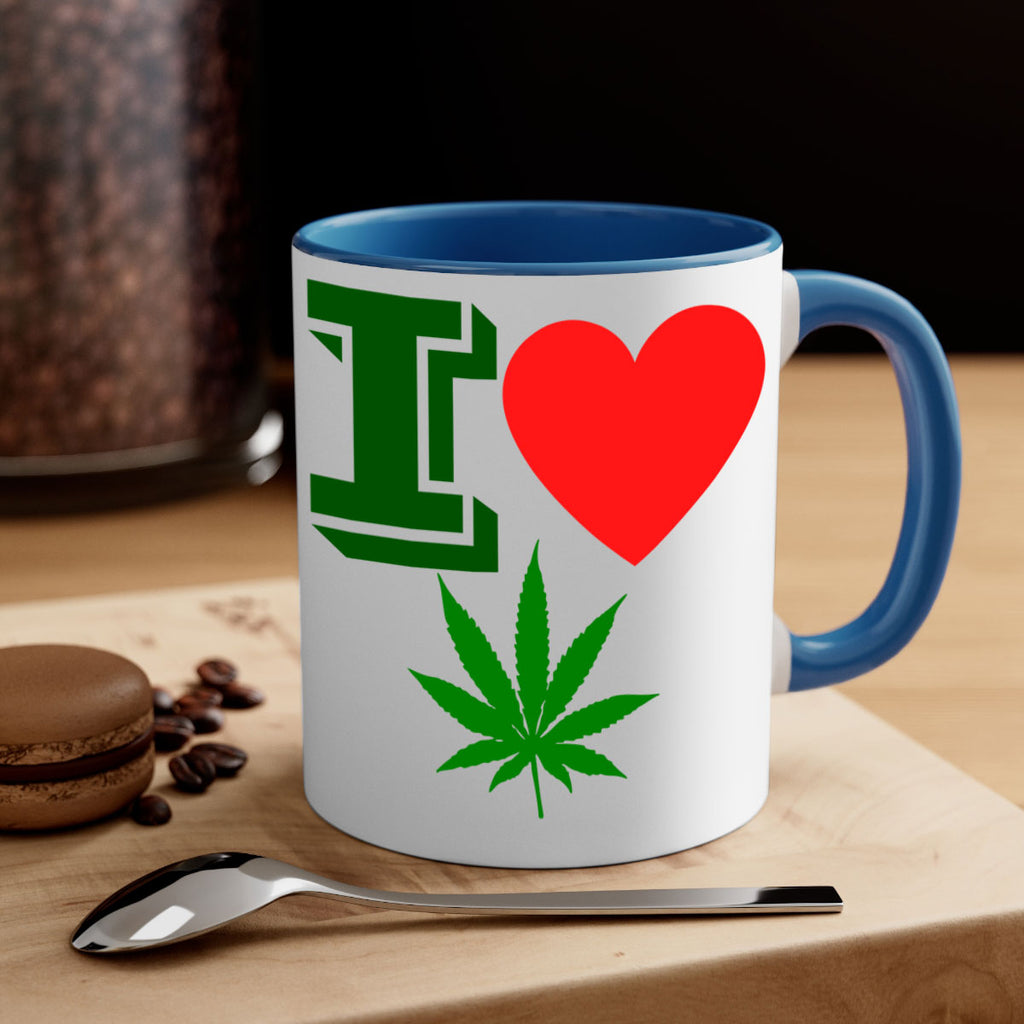 I love Cannabis 127#- marijuana-Mug / Coffee Cup