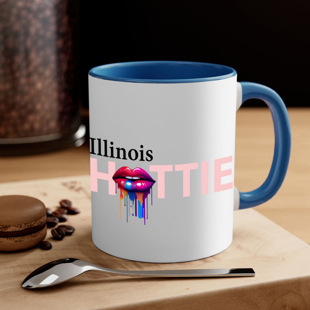 Illinois Hottie with dripping lips 13#- Hottie Collection-Mug / Coffee Cup