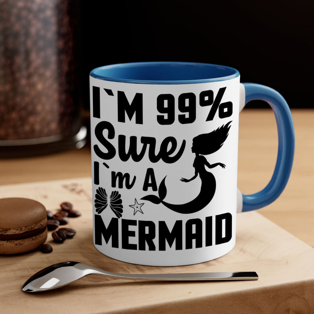 Im sure im a 253#- mermaid-Mug / Coffee Cup