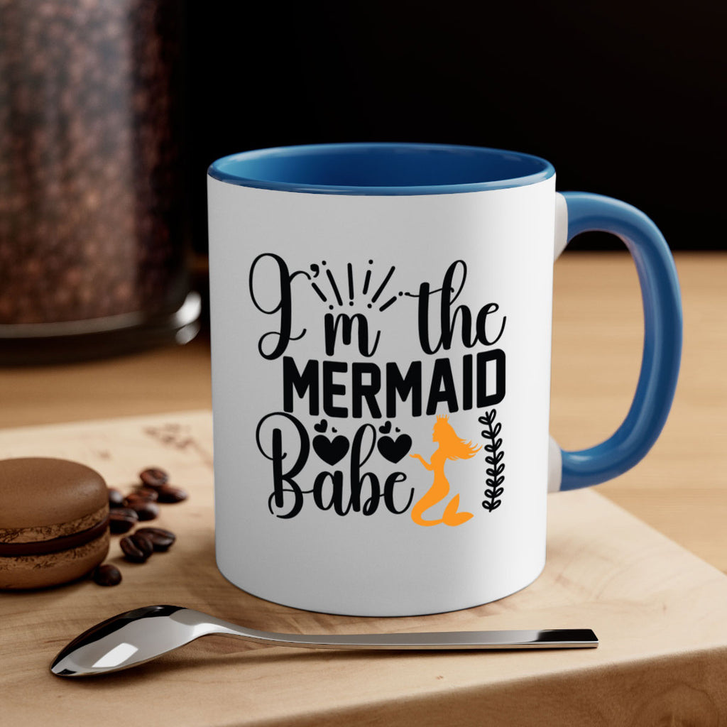 Im the Mermaid Babe 263#- mermaid-Mug / Coffee Cup