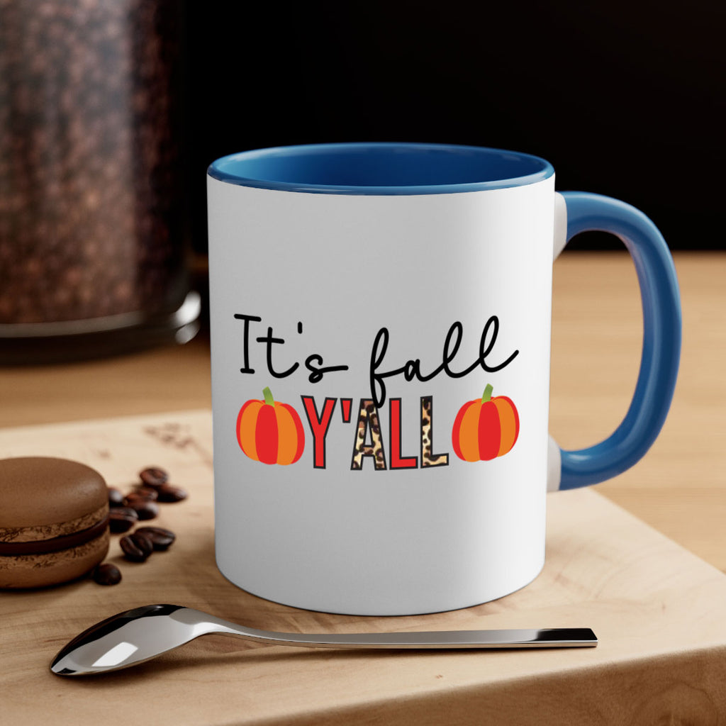 It s fall y all 364#- fall-Mug / Coffee Cup