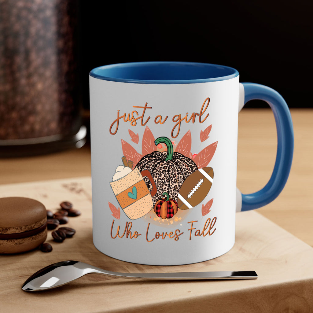 Just A Girl Who Loves Fall 384#- fall-Mug / Coffee Cup
