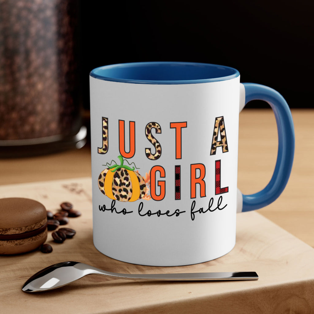 Just a Girl Who Loves Fall 382#- fall-Mug / Coffee Cup