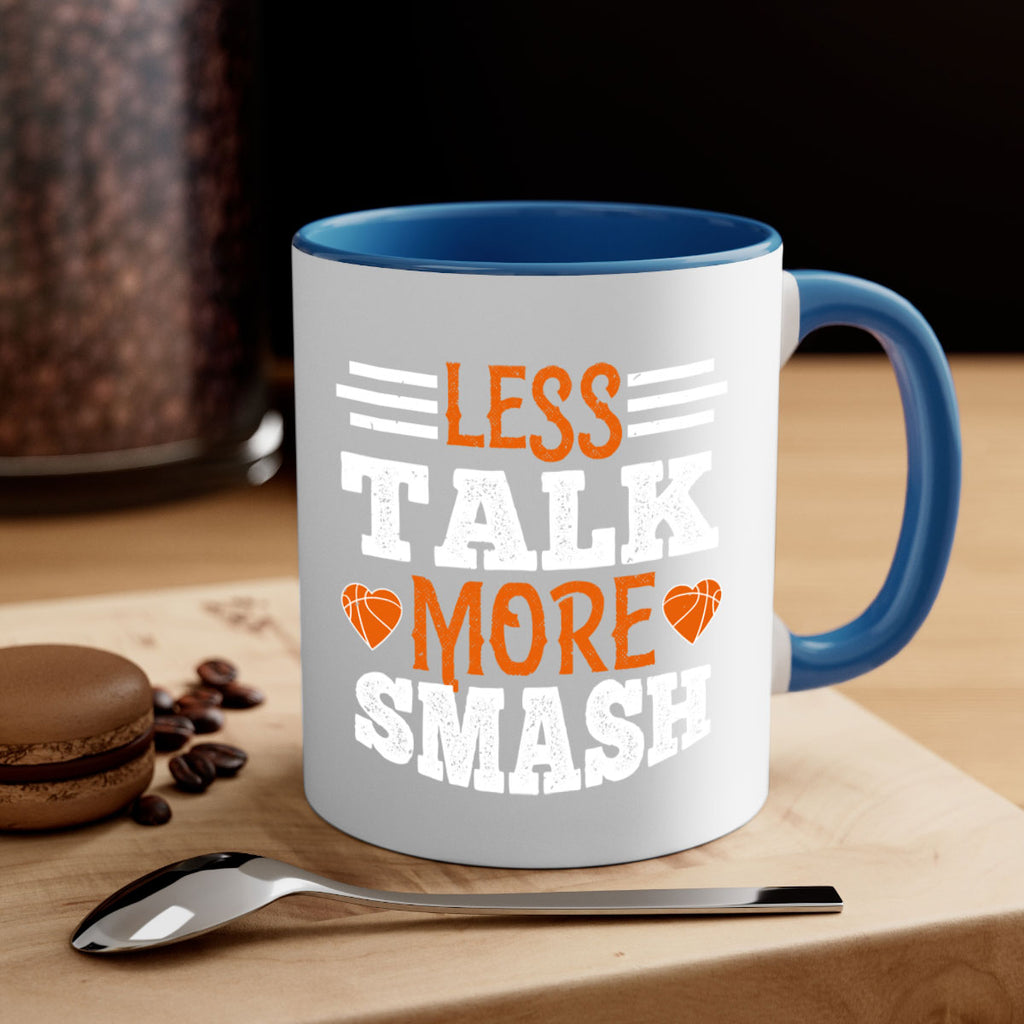 Less talk more smash 951#- basketball-Mug / Coffee Cup