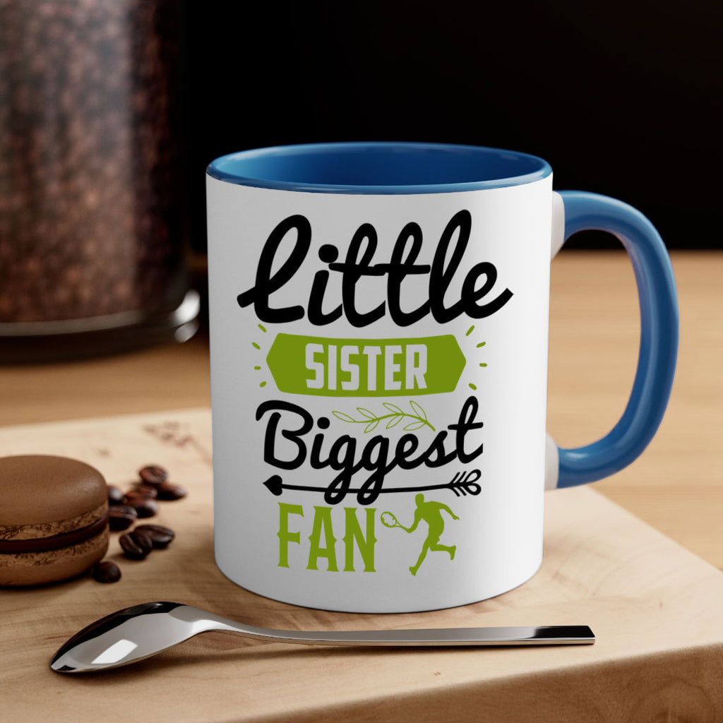 Little Sister Biggest Fan 872#- tennis-Mug / Coffee Cup