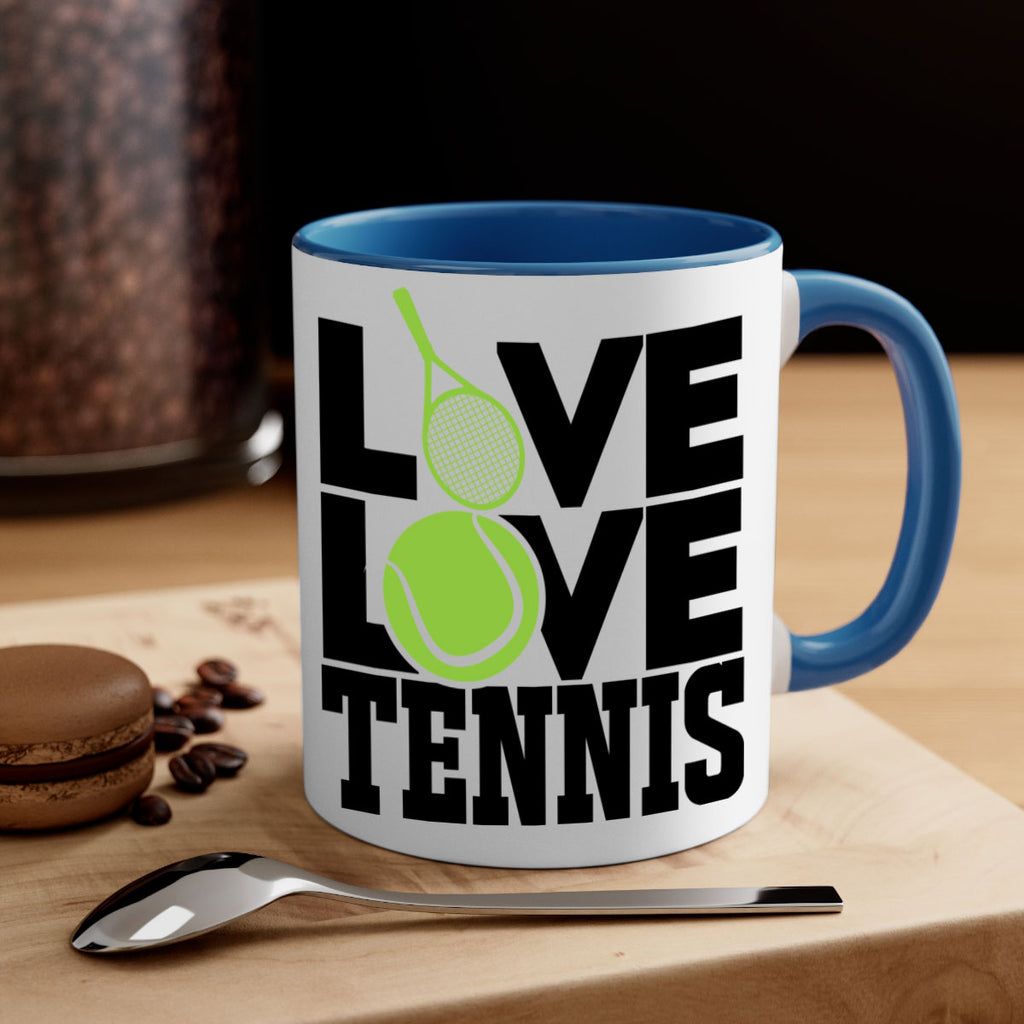 Live Love Tennis 799#- tennis-Mug / Coffee Cup