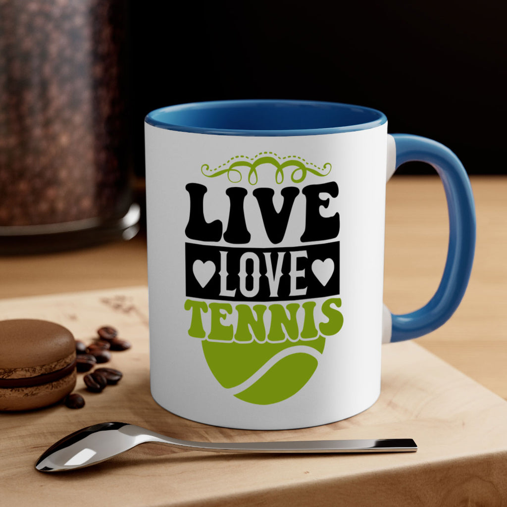 Live Love Tennis 817#- tennis-Mug / Coffee Cup