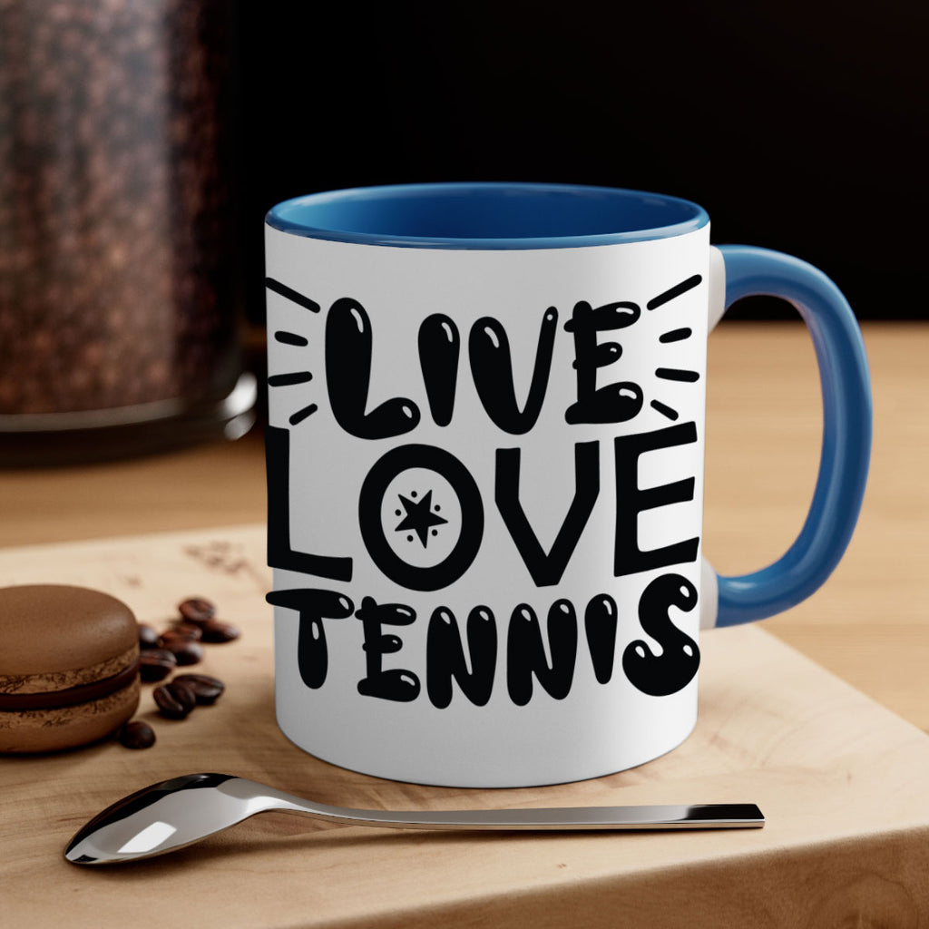 Live love Tennis 800#- tennis-Mug / Coffee Cup