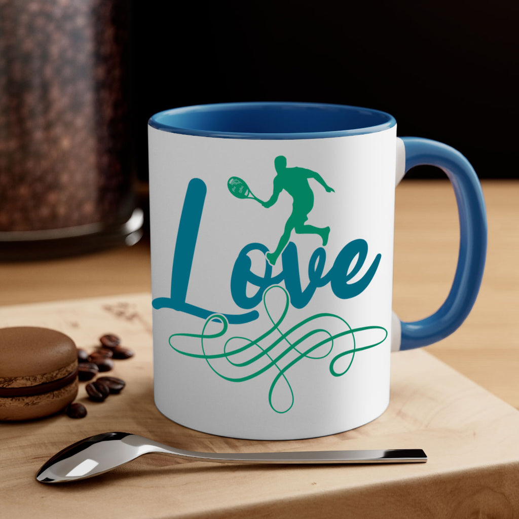 Love 706#- tennis-Mug / Coffee Cup