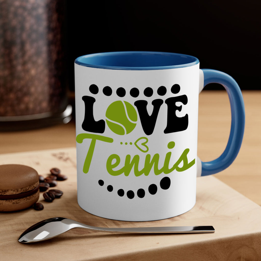 Love Tennis 730#- tennis-Mug / Coffee Cup