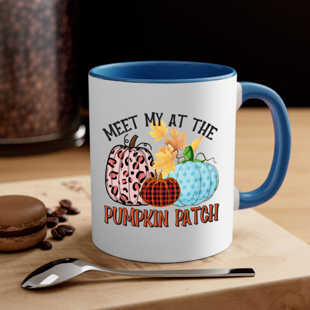 Meet My at the Pumpkin Patch 425#- fall-Mug / Coffee Cup