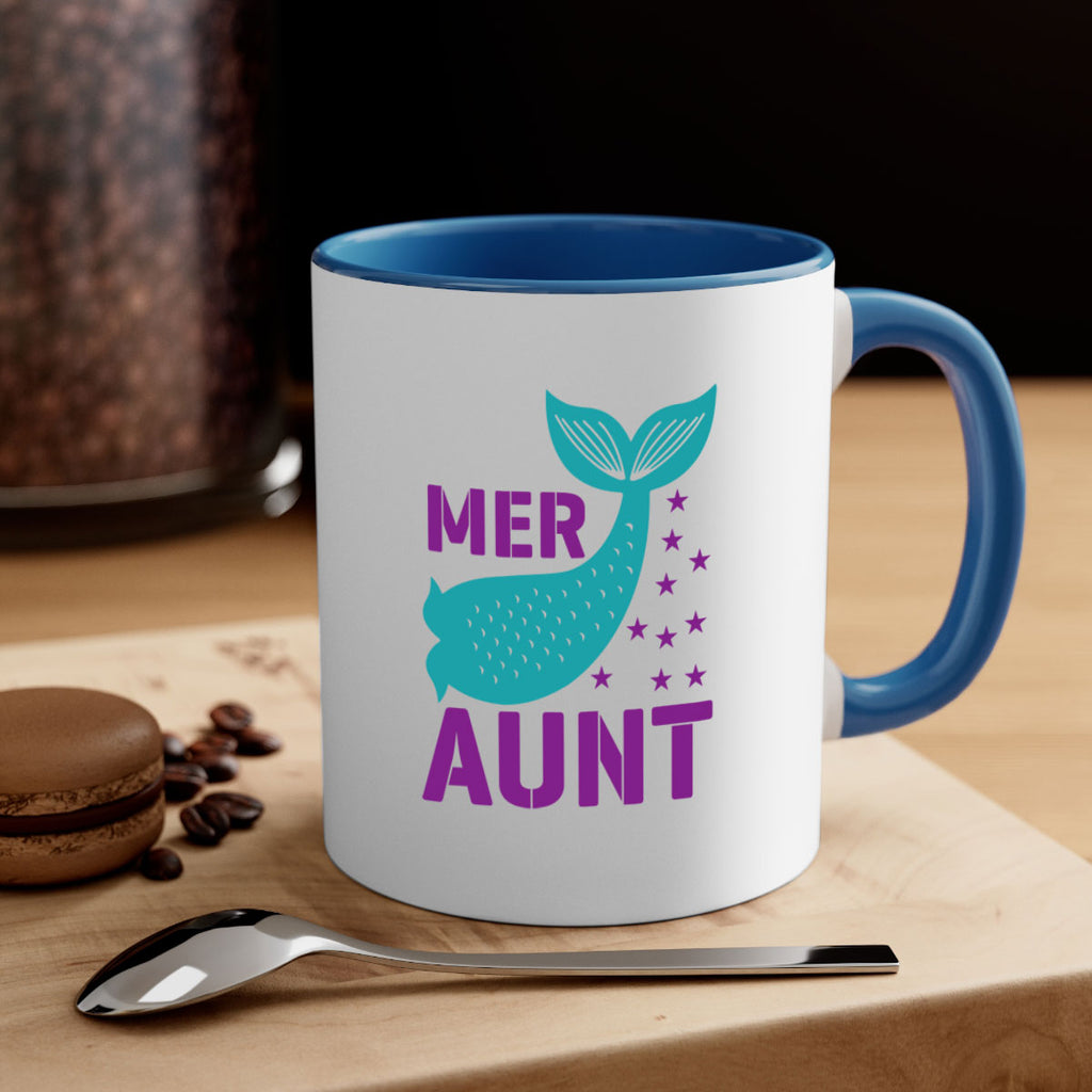 Mer Aunt 319#- mermaid-Mug / Coffee Cup