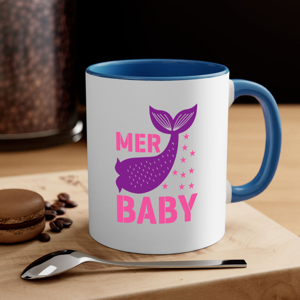 Mer Baby 321#- mermaid-Mug / Coffee Cup