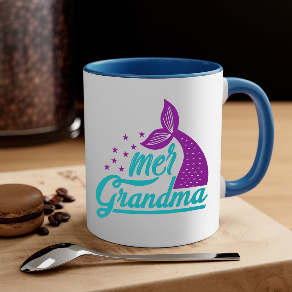 Mer Grandma 328#- mermaid-Mug / Coffee Cup