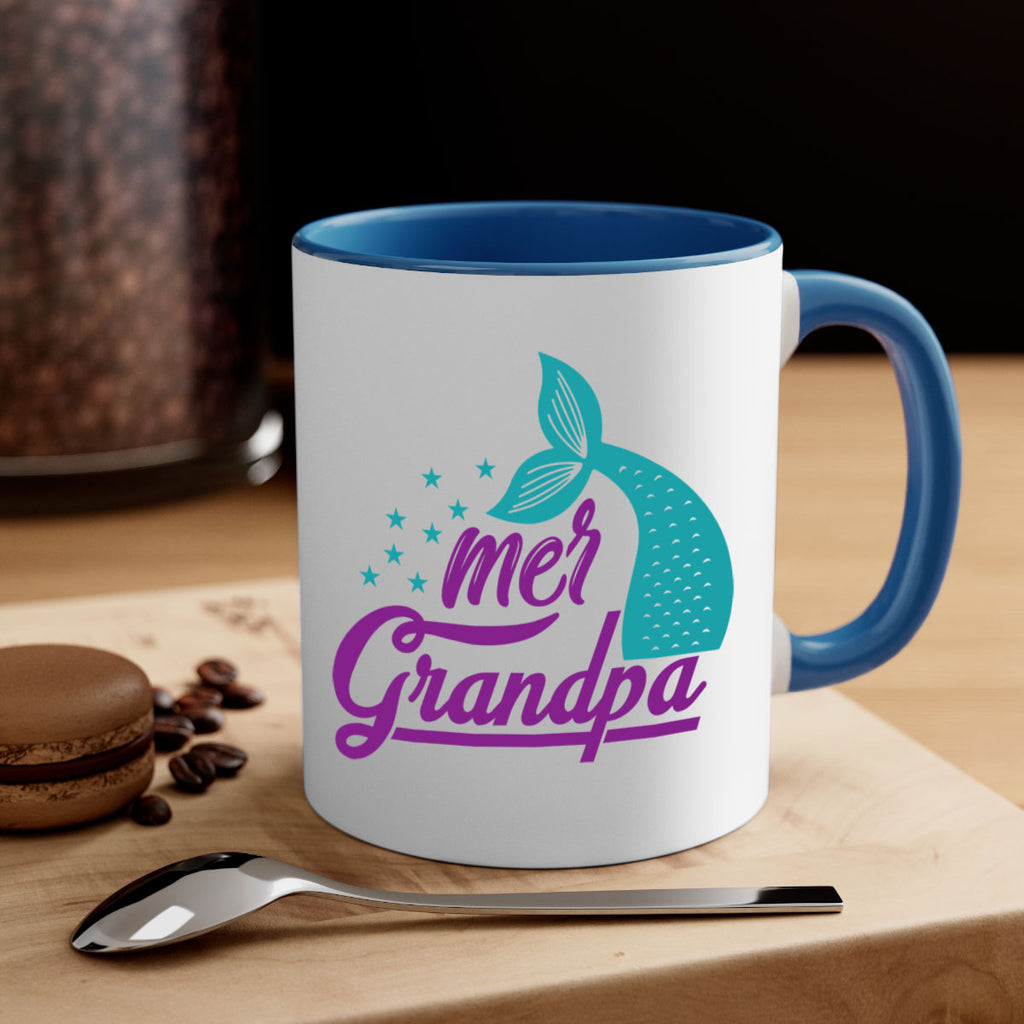 Mer Grandpa 329#- mermaid-Mug / Coffee Cup