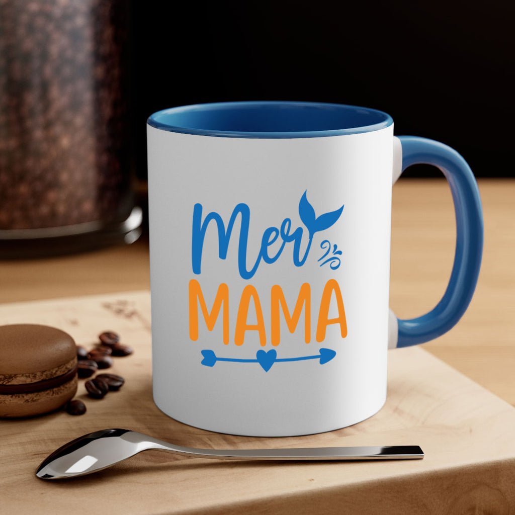 Mer Mama 330#- mermaid-Mug / Coffee Cup