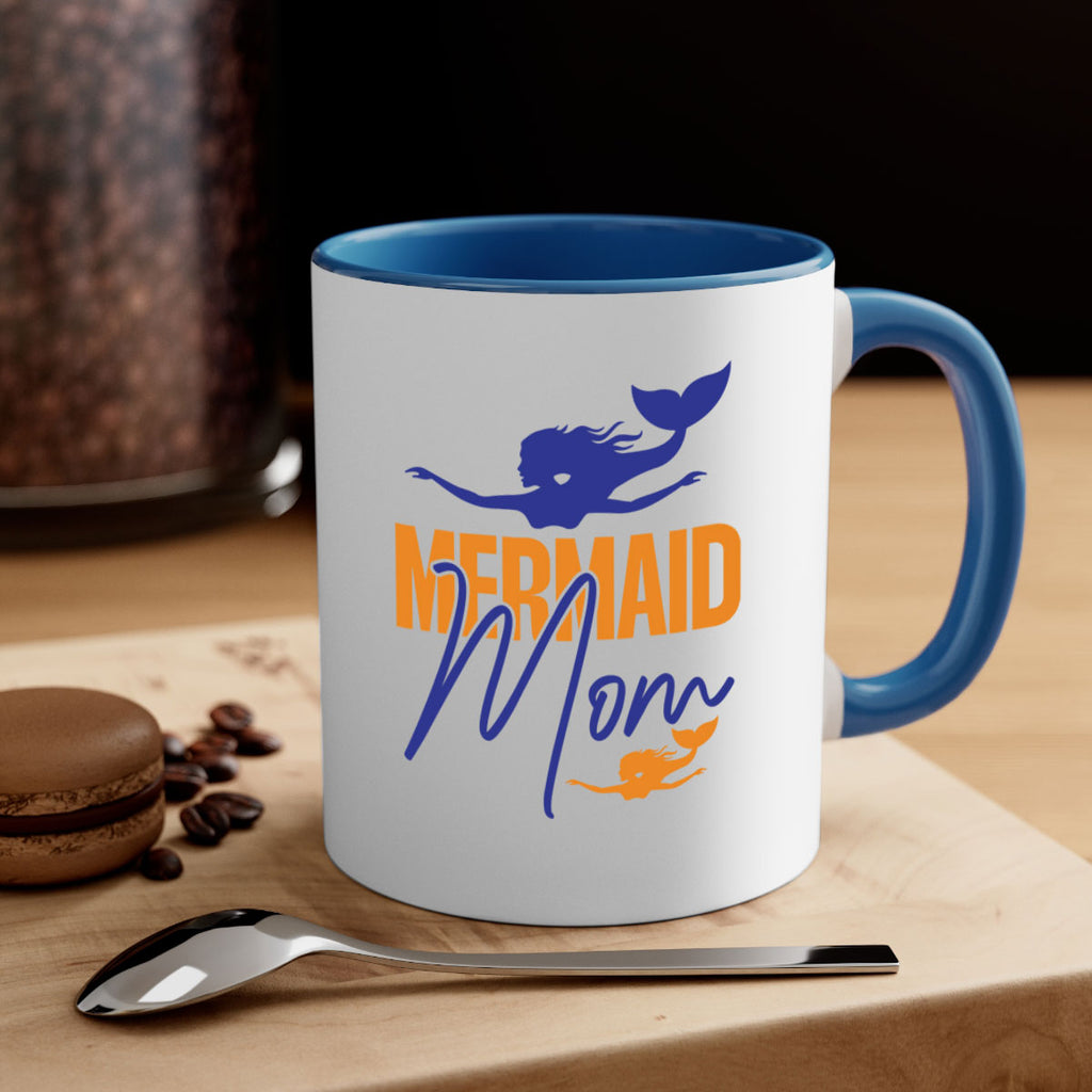 Mermaid Mom 369#- mermaid-Mug / Coffee Cup