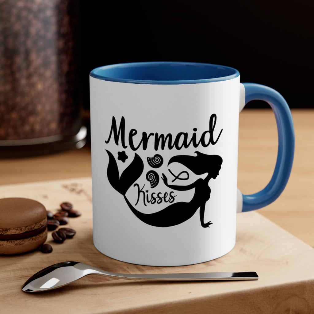 Mermaid kisses design 428#- mermaid-Mug / Coffee Cup