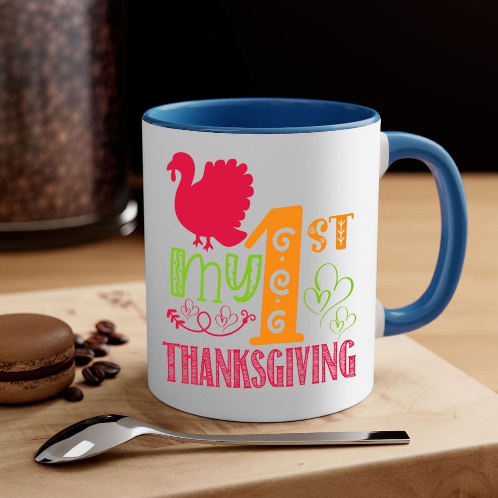 My st Thanksgiving 432#- fall-Mug / Coffee Cup