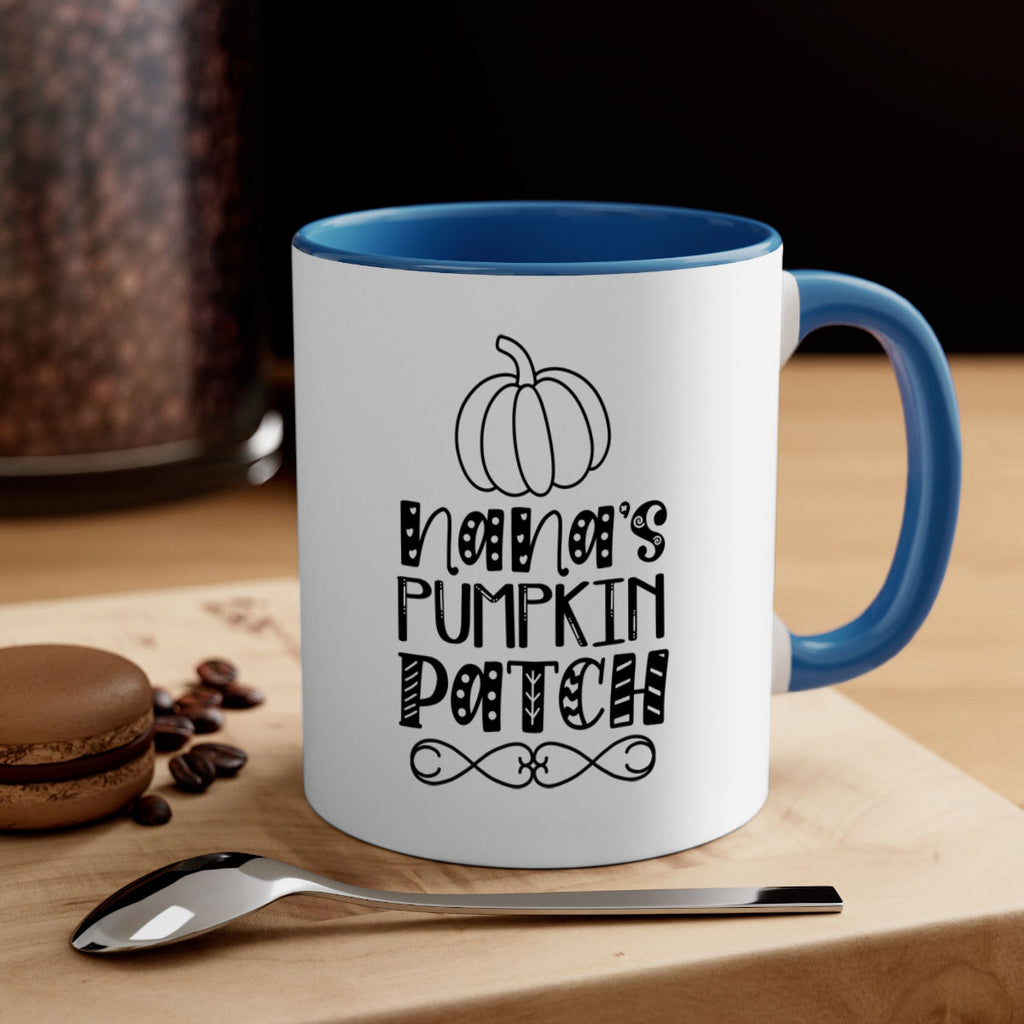 Nana s Pumpkin Patch 439#- fall-Mug / Coffee Cup