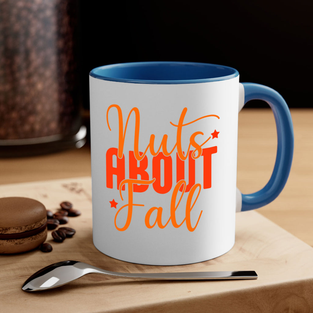 Nuts About Fall Design 444#- fall-Mug / Coffee Cup