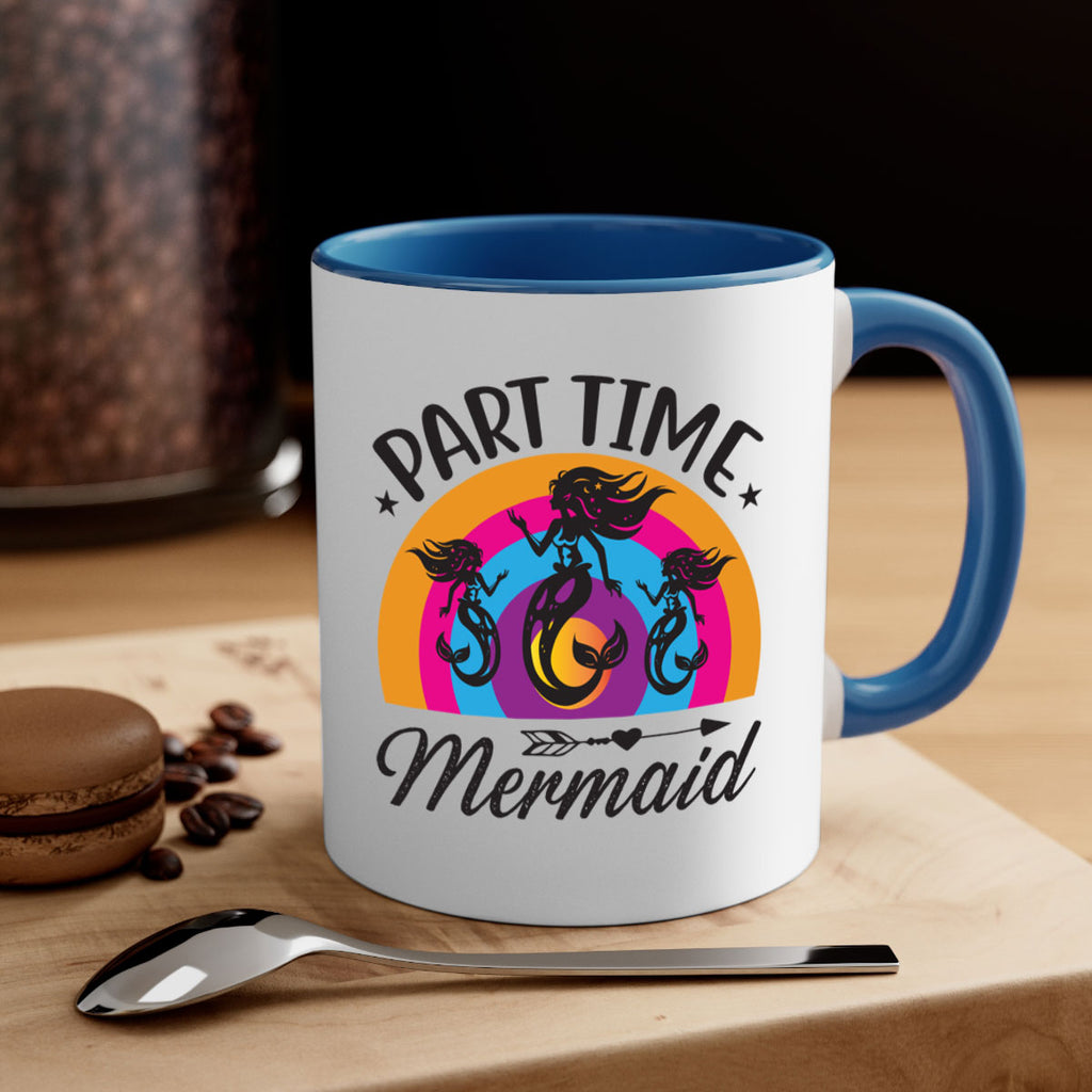 Part time mermaid 534#- mermaid-Mug / Coffee Cup