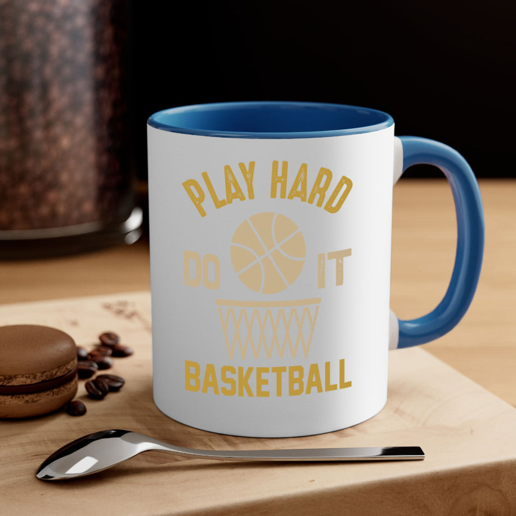 Play hard 587#- basketball-Mug / Coffee Cup