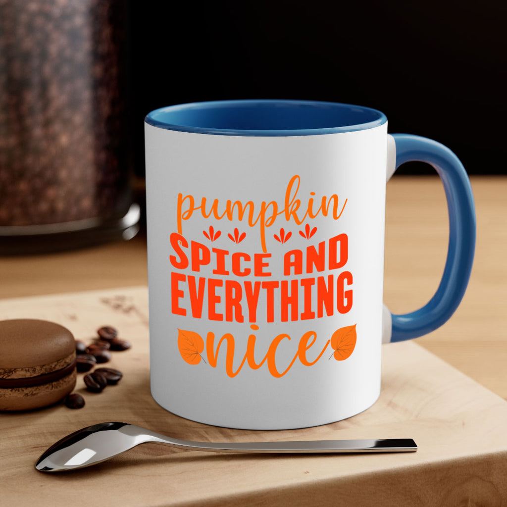 Pumpkin Spice And Everything Nice Design 535#- fall-Mug / Coffee Cup