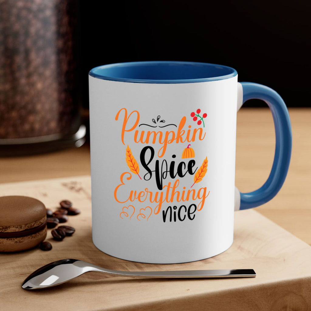 Pumpkin Spice Everything Nice 543#- fall-Mug / Coffee Cup
