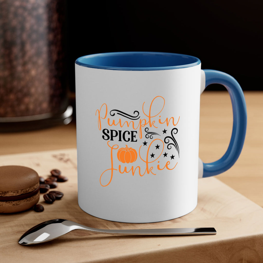 Pumpkin Spice Junkie 549#- fall-Mug / Coffee Cup