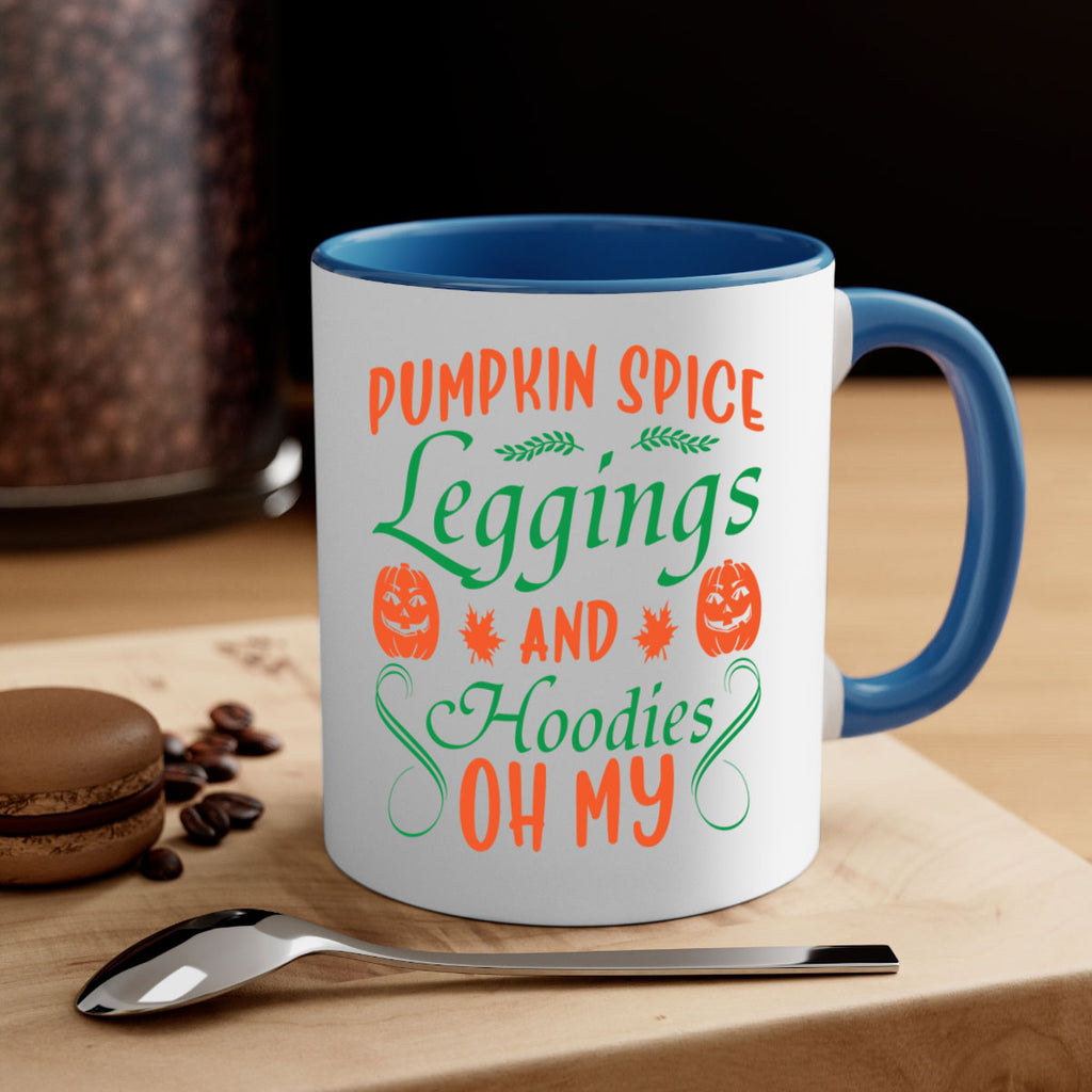 Pumpkin Spice Leggings and Hoodies Oh My 553#- fall-Mug / Coffee Cup
