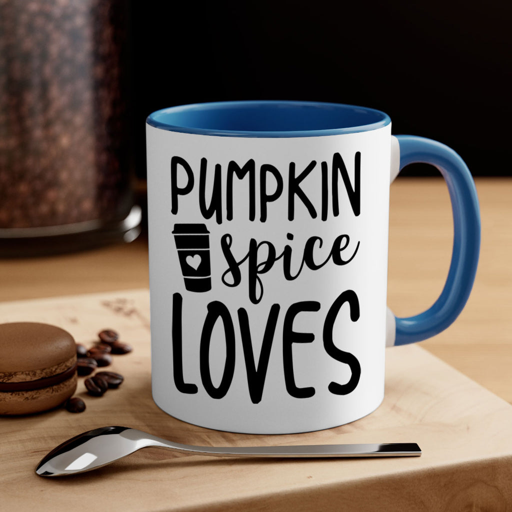 Pumpkin Spice Loves 555#- fall-Mug / Coffee Cup