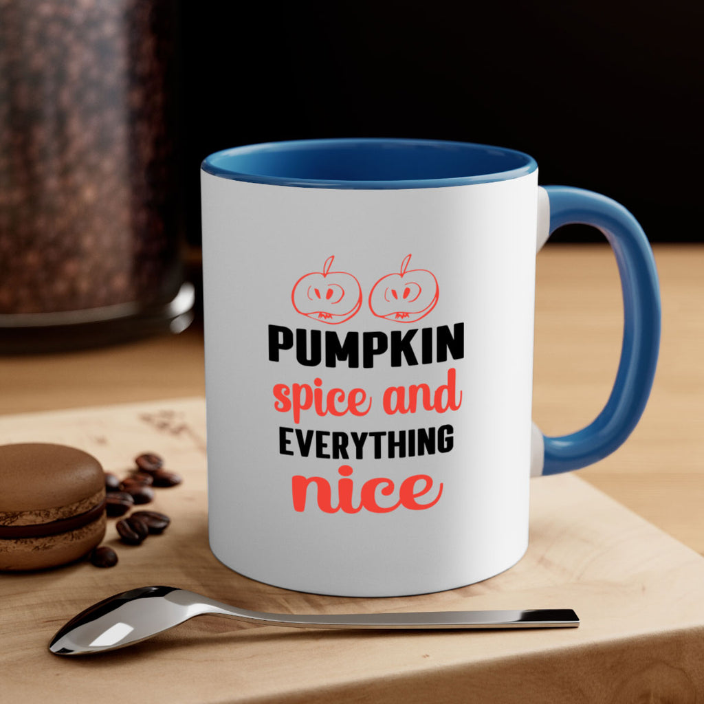 Pumpkin spice and everything nice 537#- fall-Mug / Coffee Cup